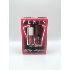Fenty Beauty Choclit Treatz Gloss Bomb Lip Luminizer Lip Oil Duo Set